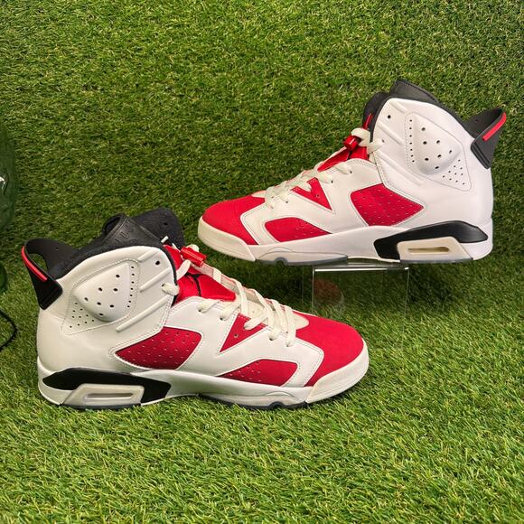 Air Jordan 6 Retro 'Carmine' 2014 Size 13 384664-160 - Picture 6 of 11